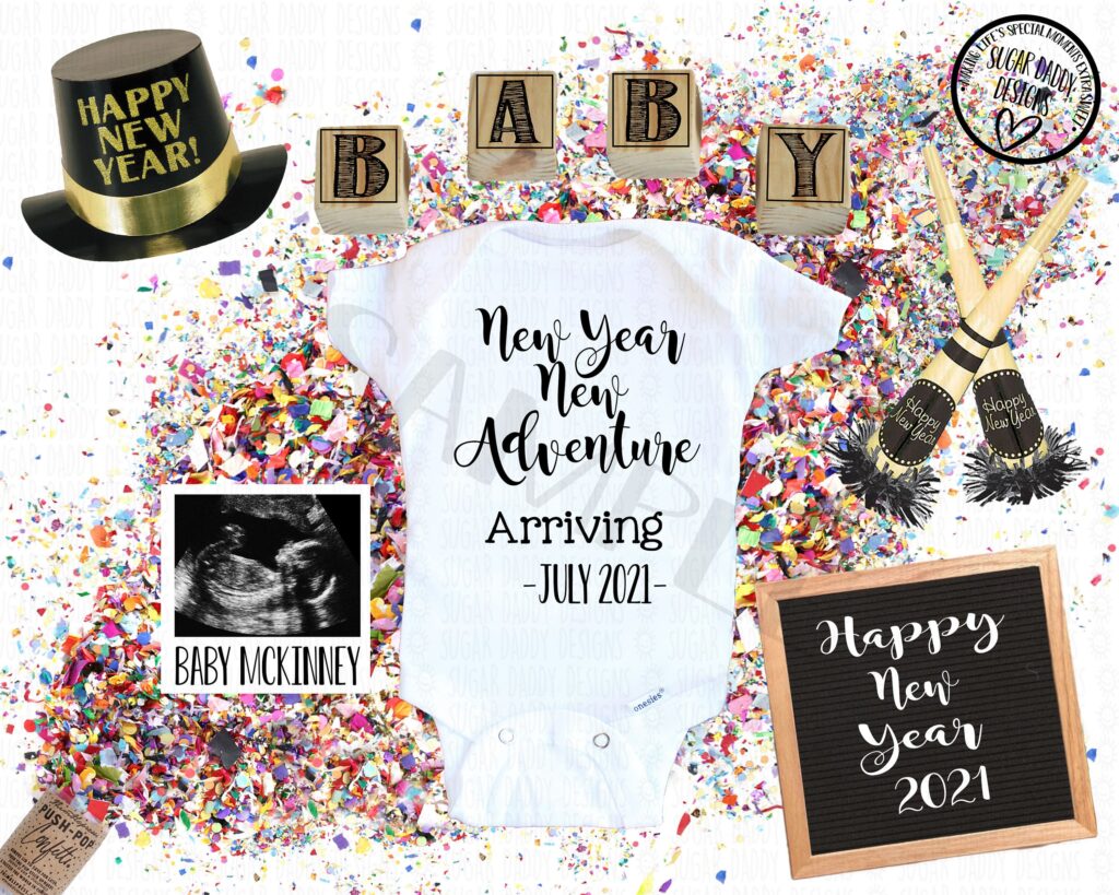 How to Announce Your Pregnancy on New Year’s Day